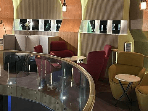 Premium seating area